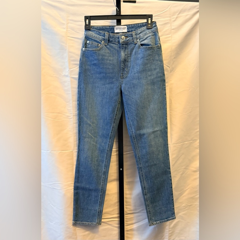 Derek Lam 10 Crosby Eden 5 Pocket High Risk Medium Dark 24 NWT - Picture 3 of 8